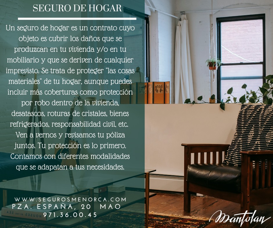 Seguro Hogar Menorca