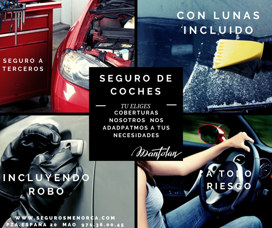 Seguro coche Menorca